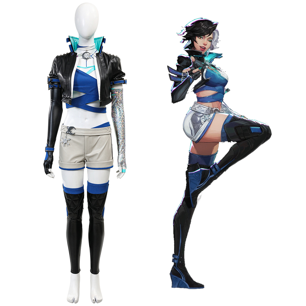 Marvel Rivals Luna Snow Seol Hee Cosplay Costume