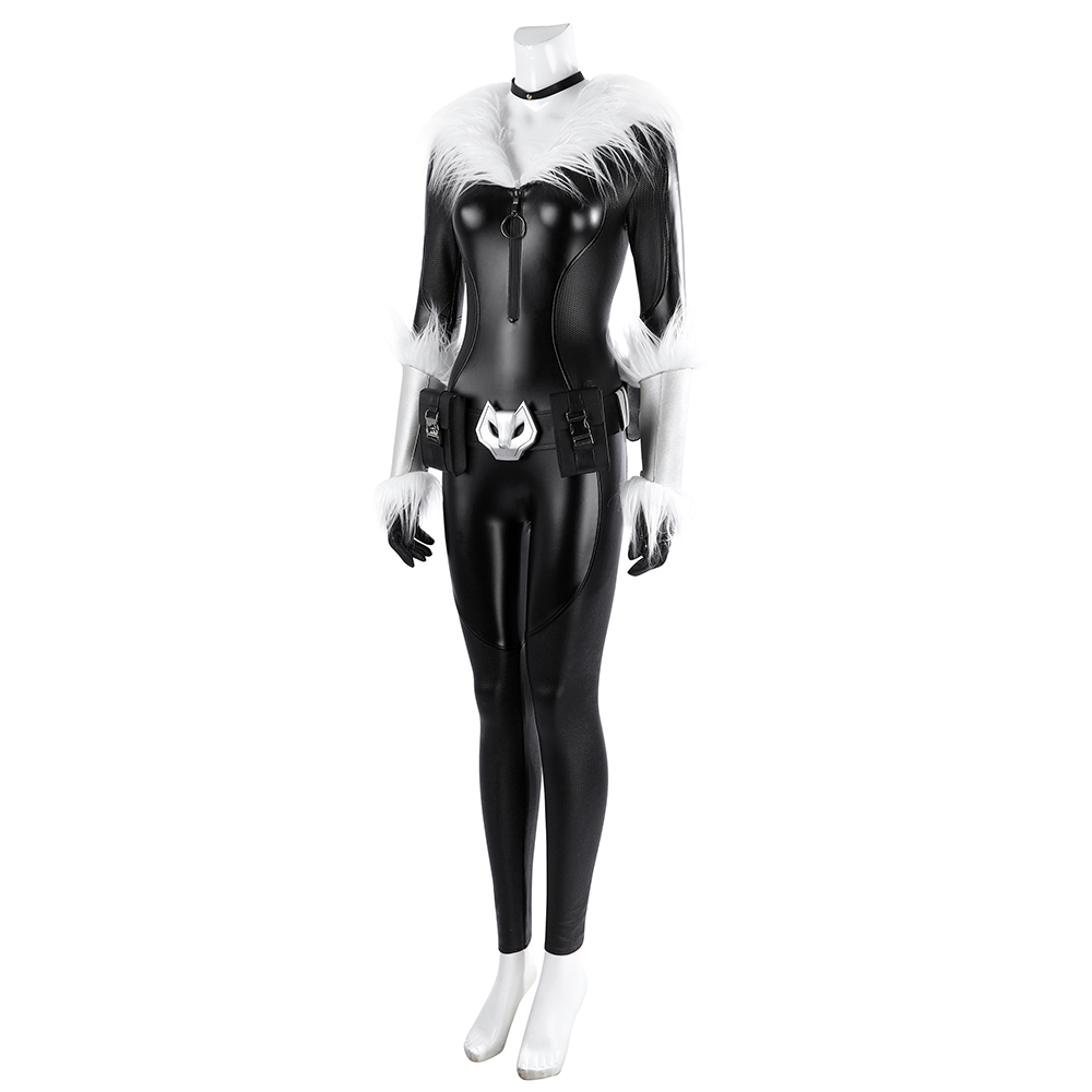 Black Cat Skin Cosplay Costume