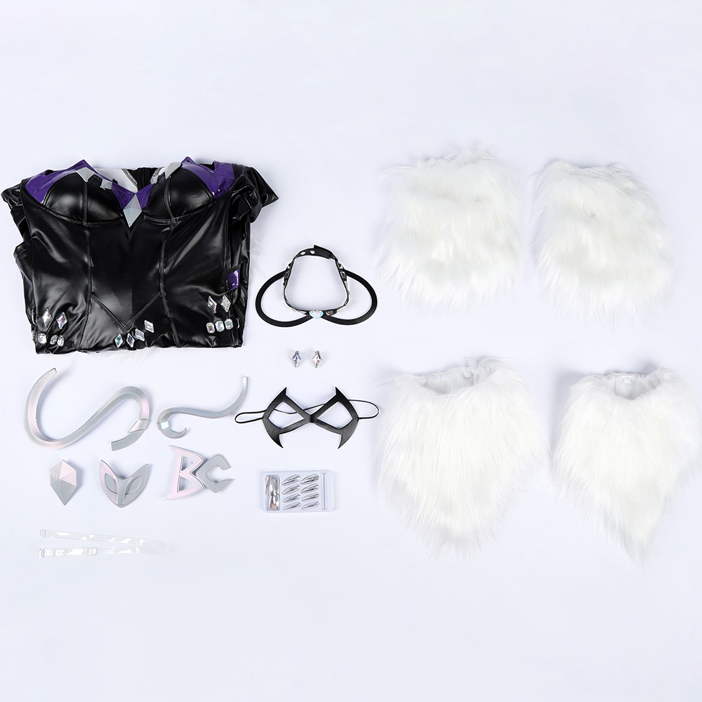 Marvel Rivals Black Cat Cosplay Costume
