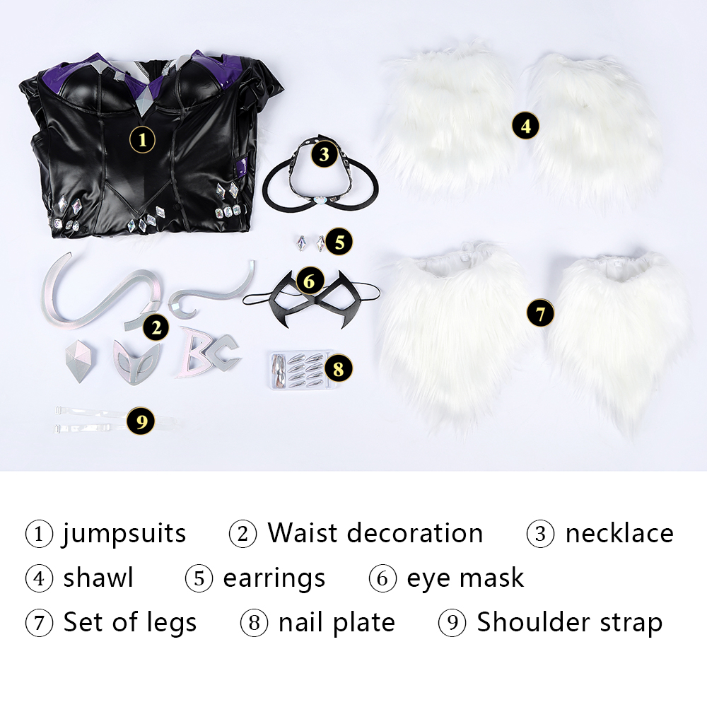 Marvel Rivals Black Cat Cosplay Costume