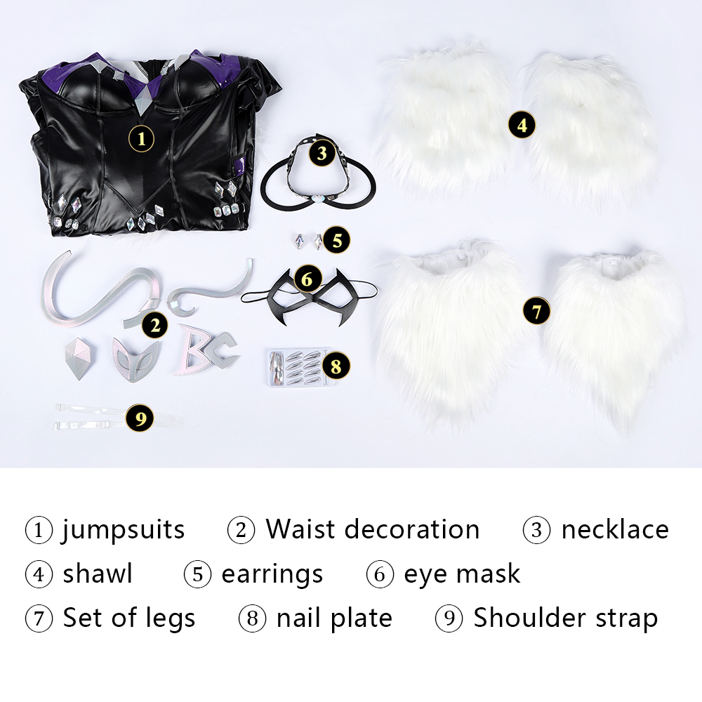Marvel Rivals Black Cat Cosplay Costume