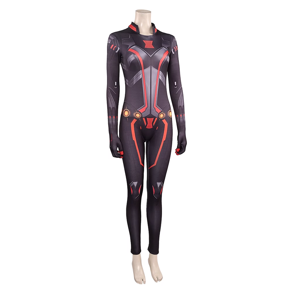 Marvel Rivals Black Widow Cosplay Costume