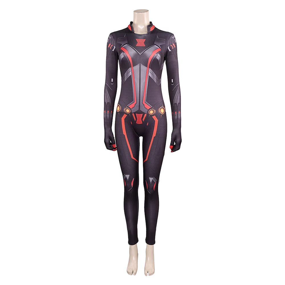 Marvel Rivals Black Widow Cosplay Costume