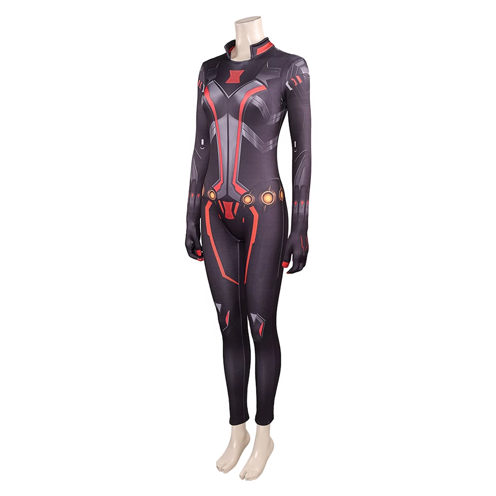Marvel Rivals Black Widow Cosplay Costume