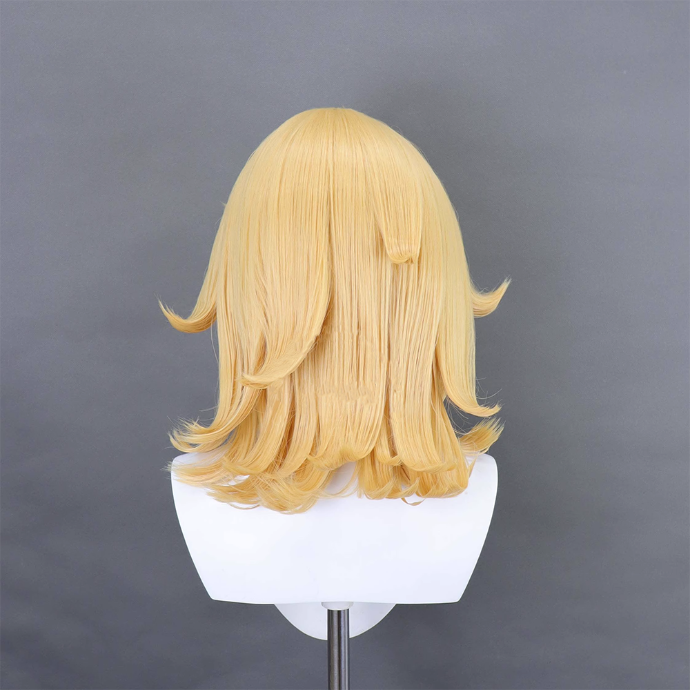 Marvel Rivals Invisible Woman Susan Storm Blonde Cosplay Wig