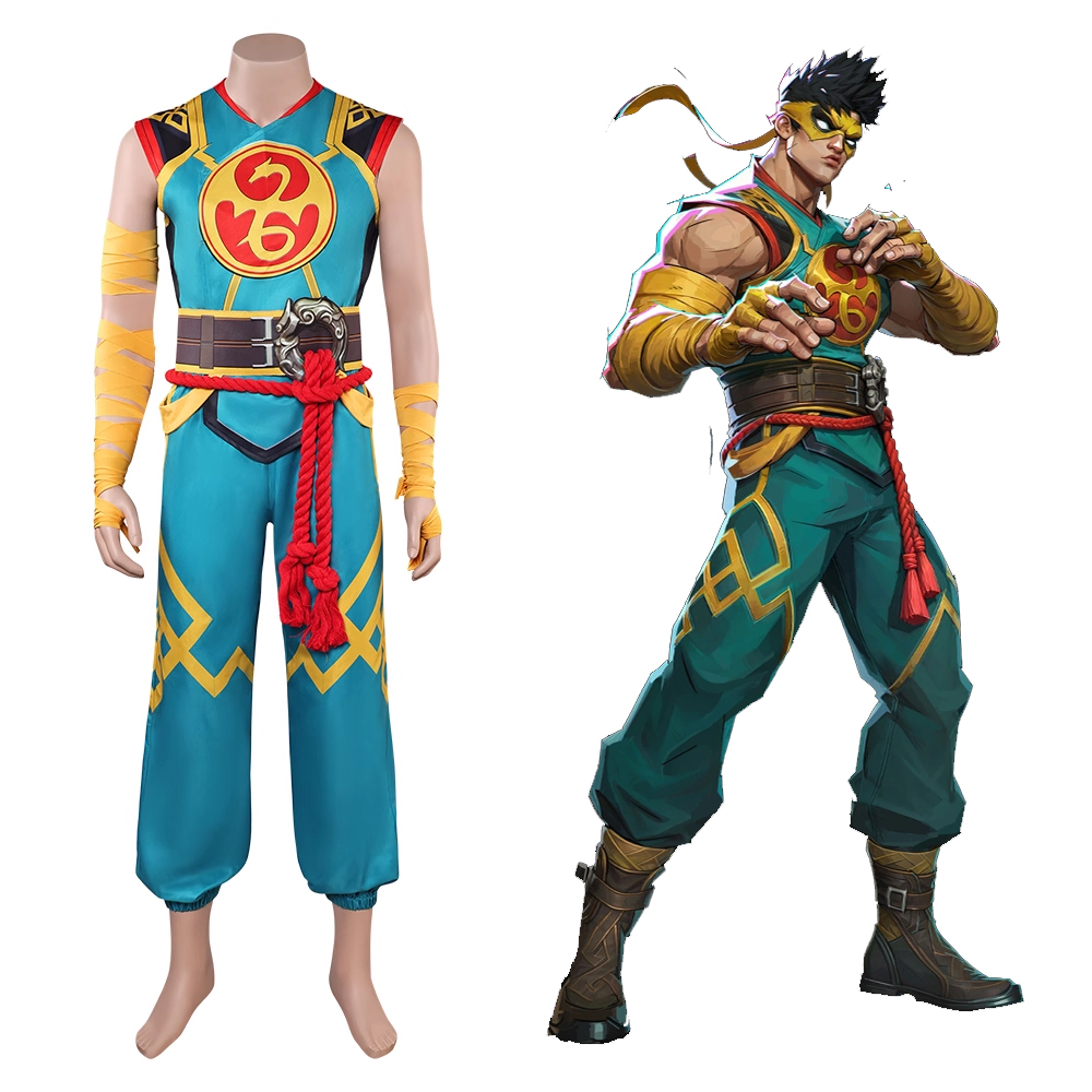 Marvel Rivals Iron Fist Cosplay Costume