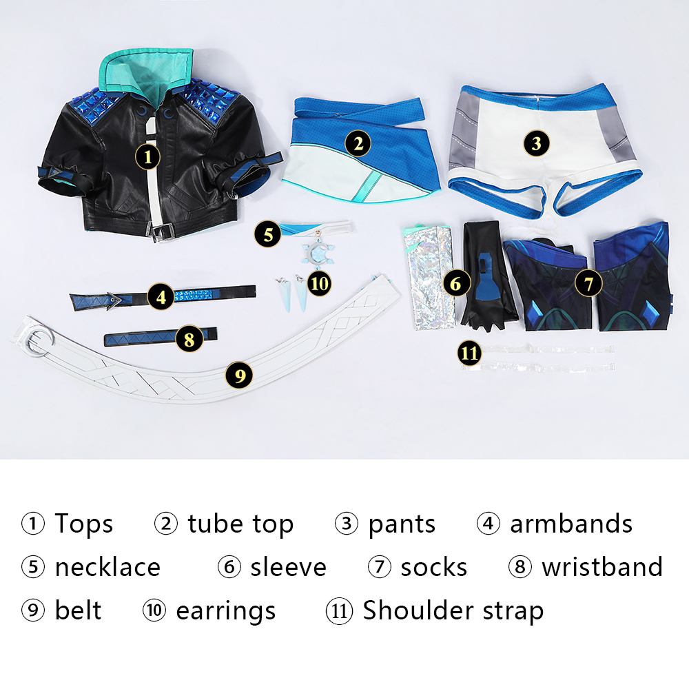 Marvel Rivals Luna Snow Cosplay Costume