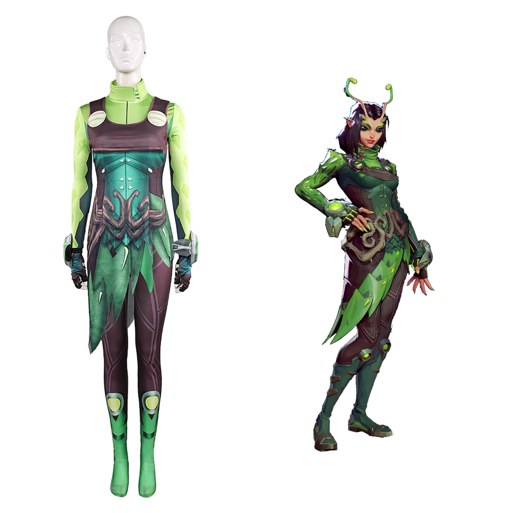 Marvel Rivals Mantis Cosplay Costume