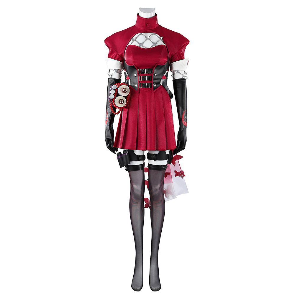 Marvel Rivals Psylocke Blood Kariudo Skin Cosplay Costume