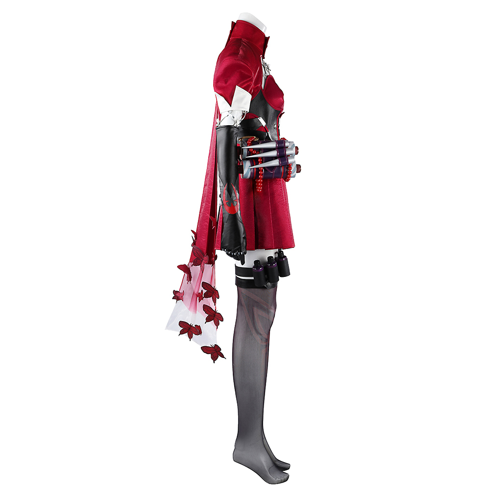 Marvel Rivals Psylocke Blood Kariudo Skin Cosplay Costume