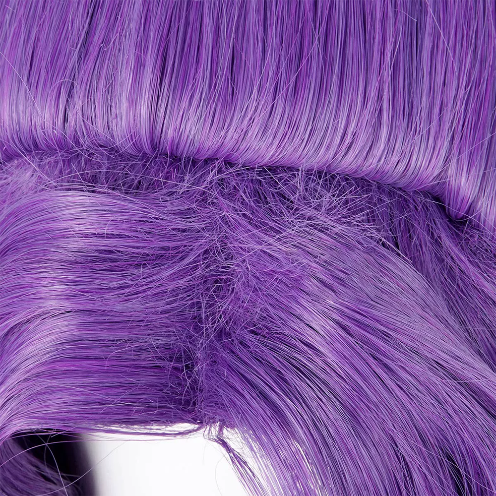 Marvel Rivals Psylocke Purple Cosplay Wig