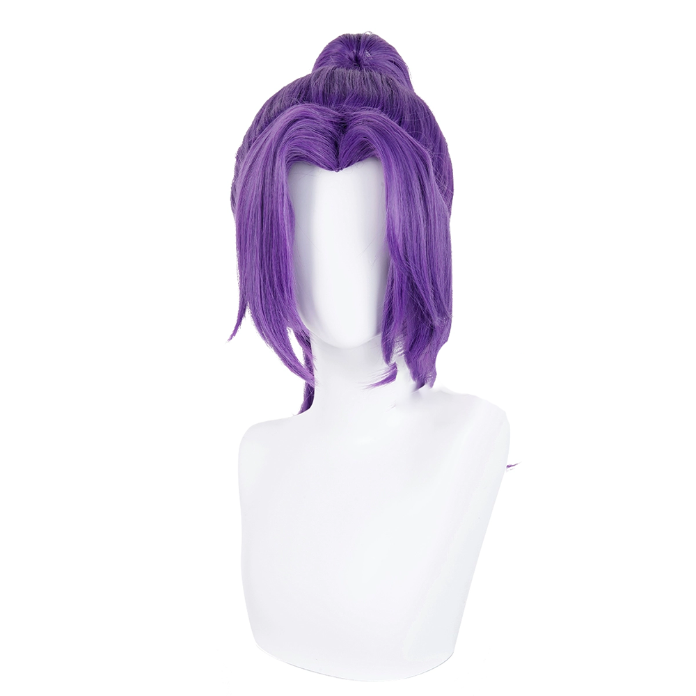 Marvel Rivals Psylocke Purple Cosplay Wig