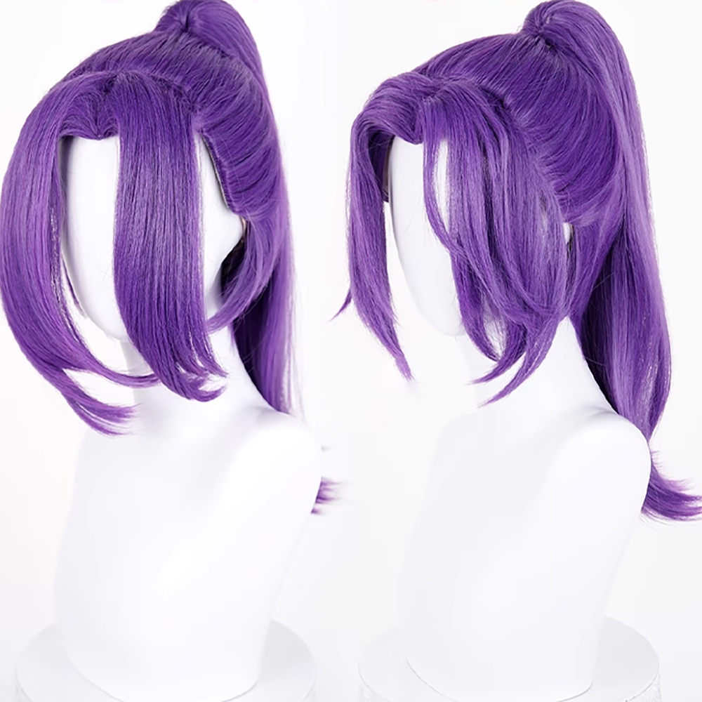 Marvel Rivals Psylocke Purple Cosplay Wig