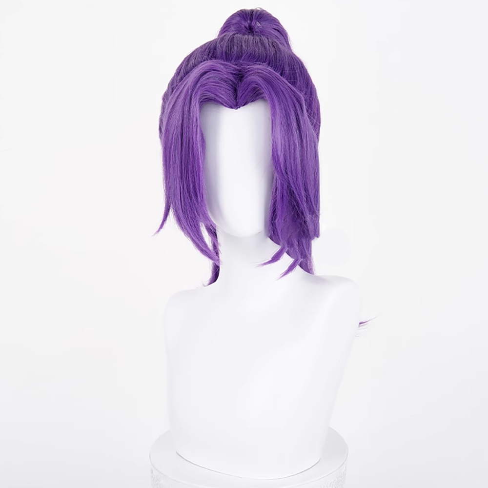 Marvel Rivals Psylocke Purple Cosplay Wig