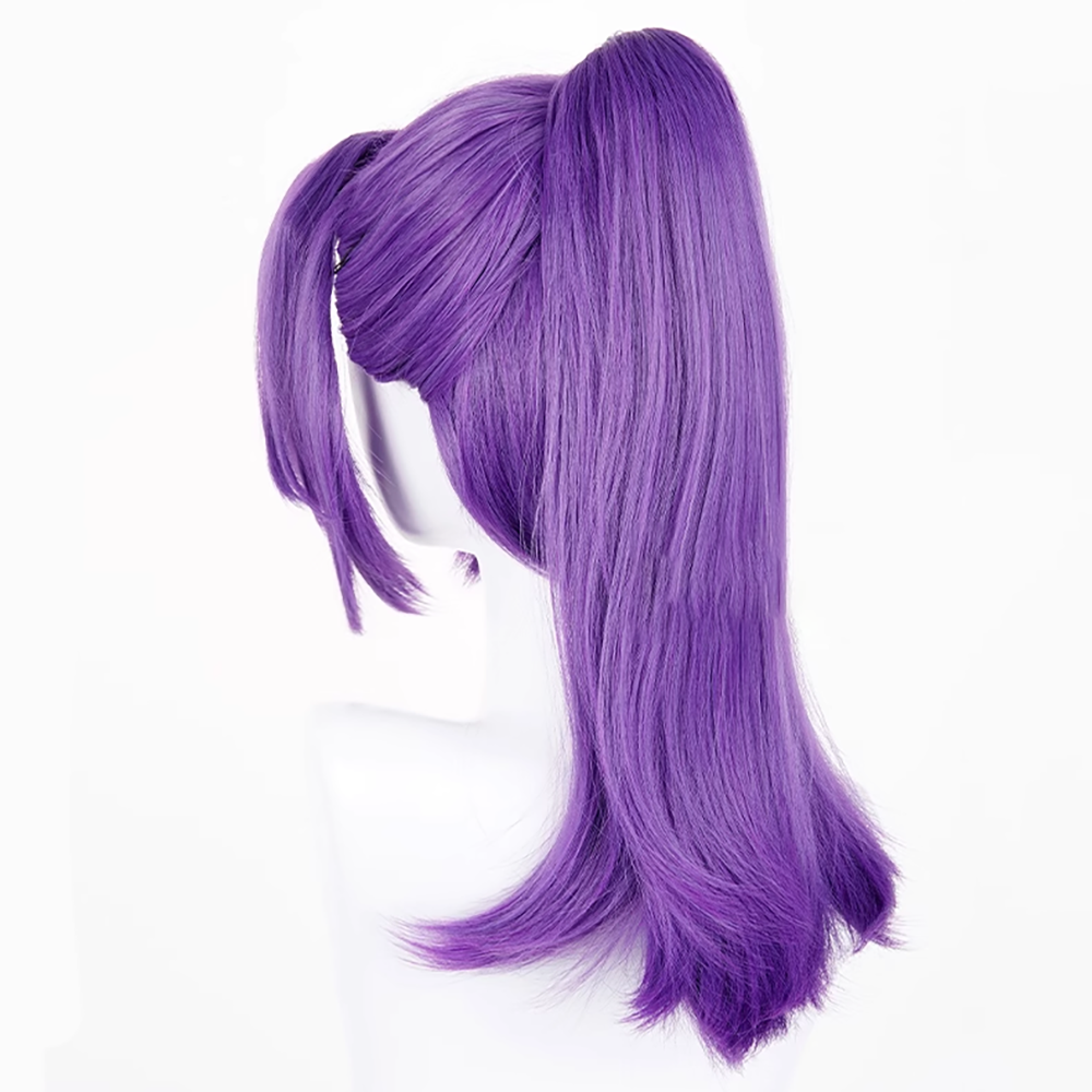 Marvel Rivals Psylocke Purple Cosplay Wig