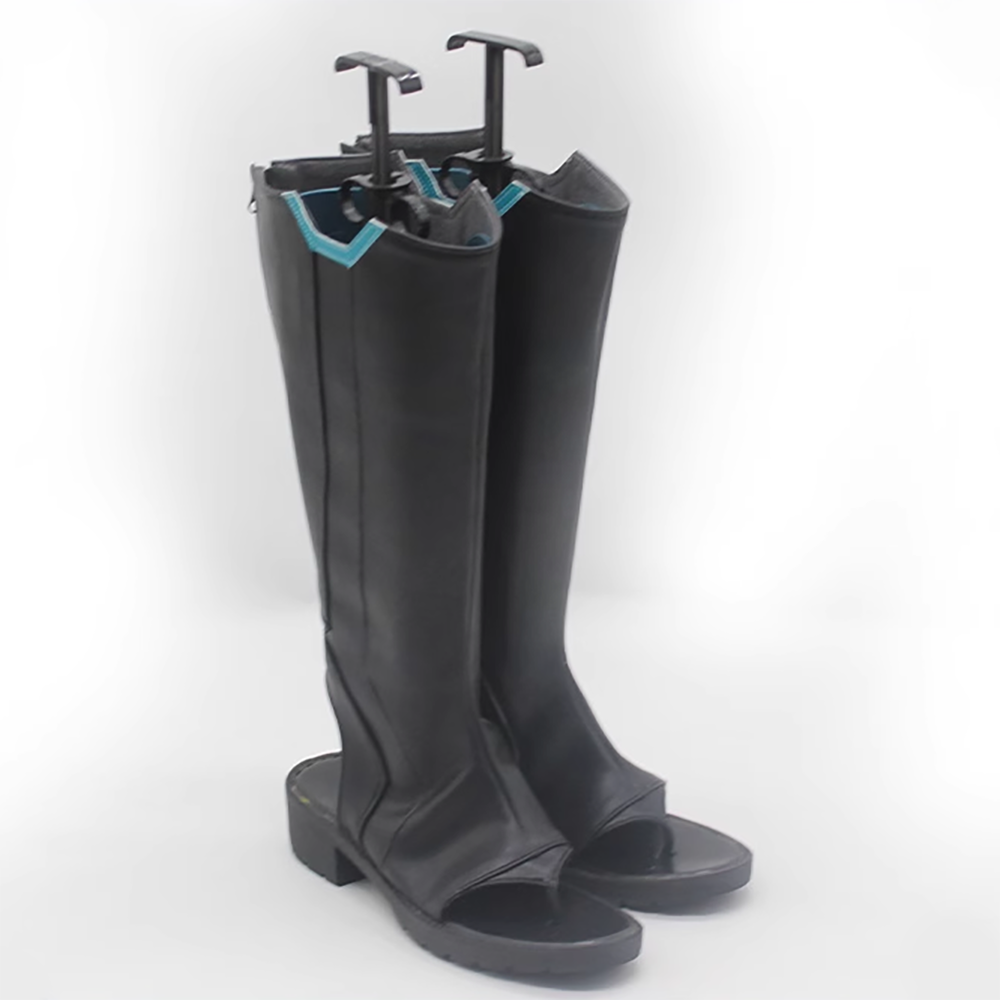 Marvel Rivals Psylocke Sai Black Cosplay Shoes