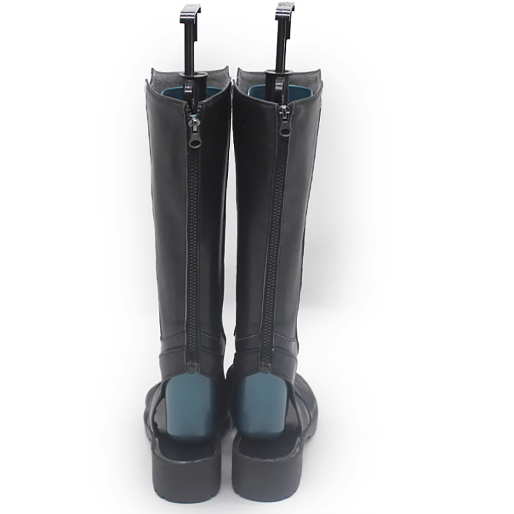 Marvel Rivals Psylocke Sai Black Cosplay Shoes