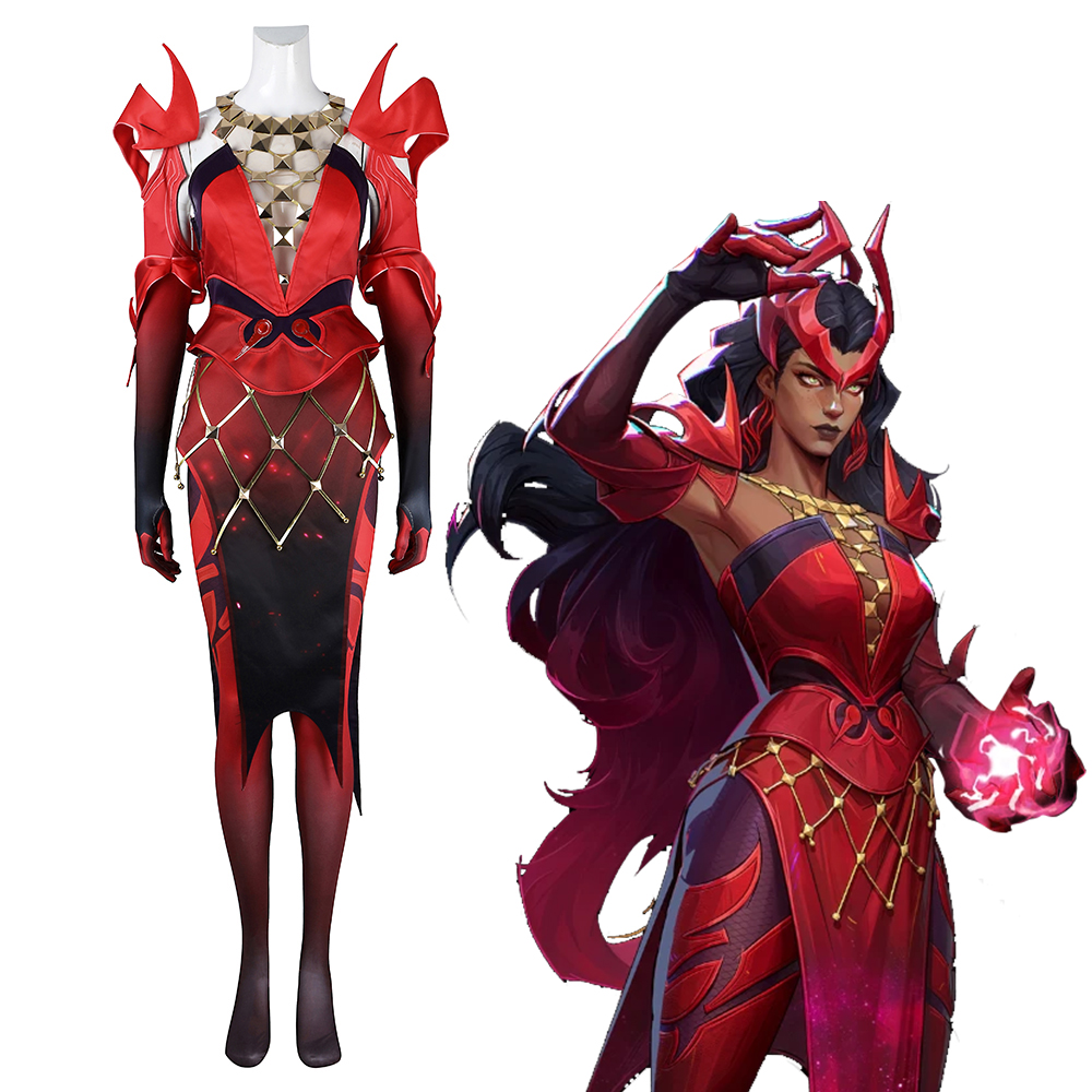 Marvel Rivals SCARLET WITCH EMPORIUM MATRON Cosplay Costume