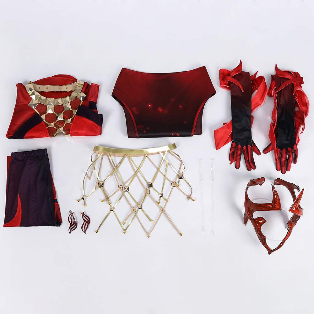 Marvel Rivals SCARLET WITCH EMPORIUM MATRON Cosplay Costume