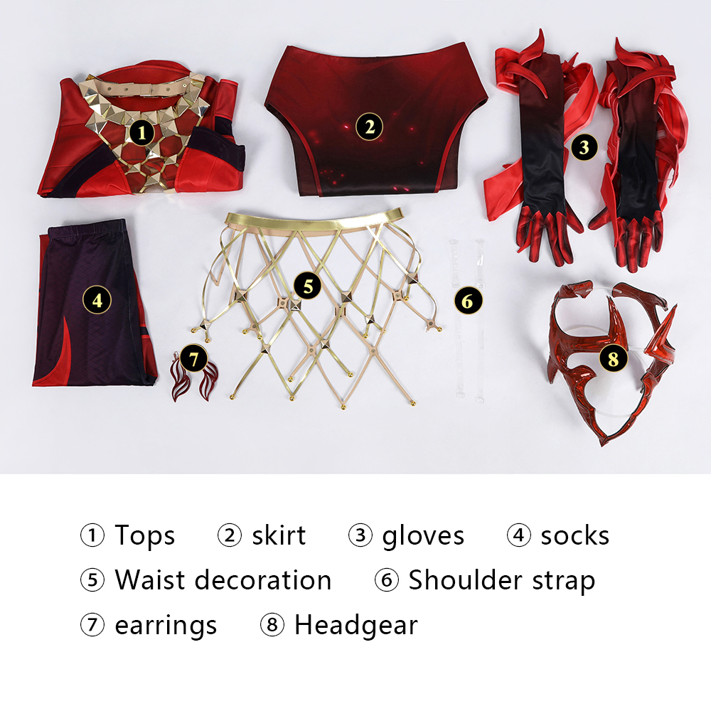 Marvel Rivals SCARLET WITCH EMPORIUM MATRON Cosplay Costume