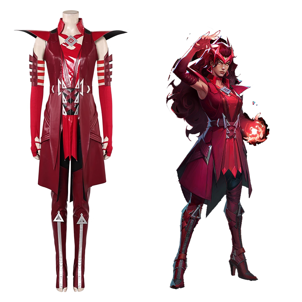 Marvel Rivals Scarlet Witch Cosplay Costume