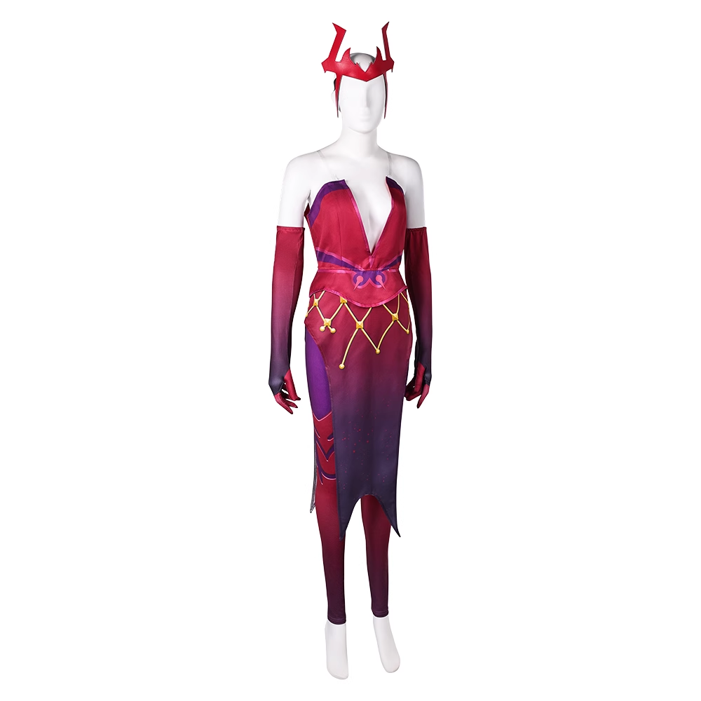 Marvel Rivals Scarlet Witch Emporium Matron Cosplay Costume