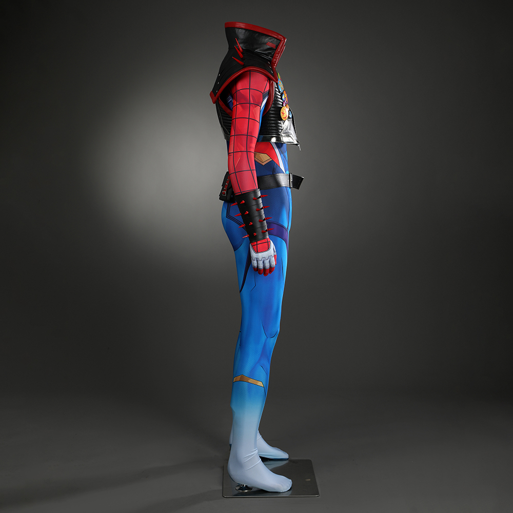 Marvel Rivals Spider Punk 2099 Cosplay Costume