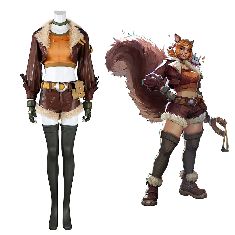 Marvel Rivals  Squirrel Girl Cosplay Costume