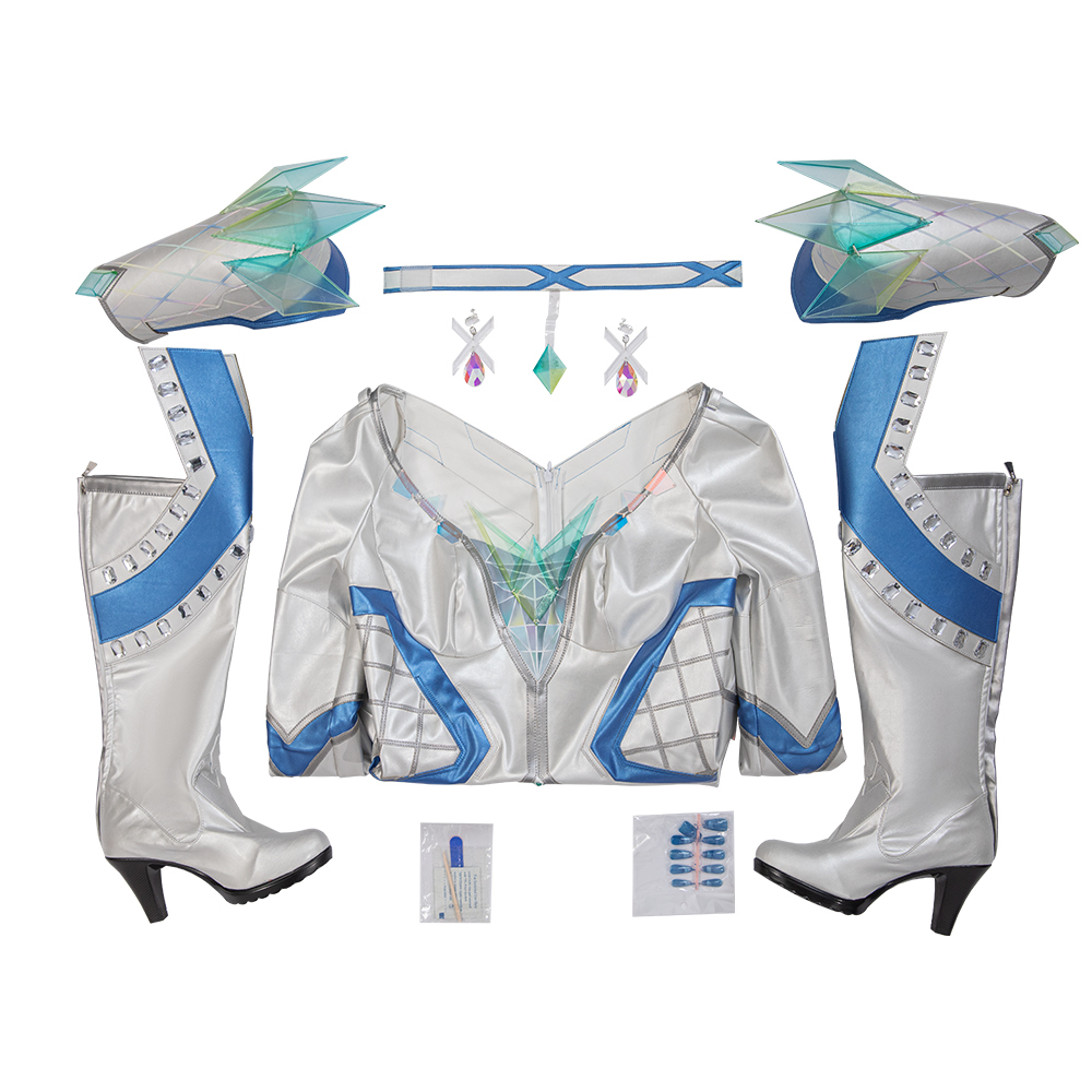 Marvel Rivals White Queen Emma Frost Cosplay Costume