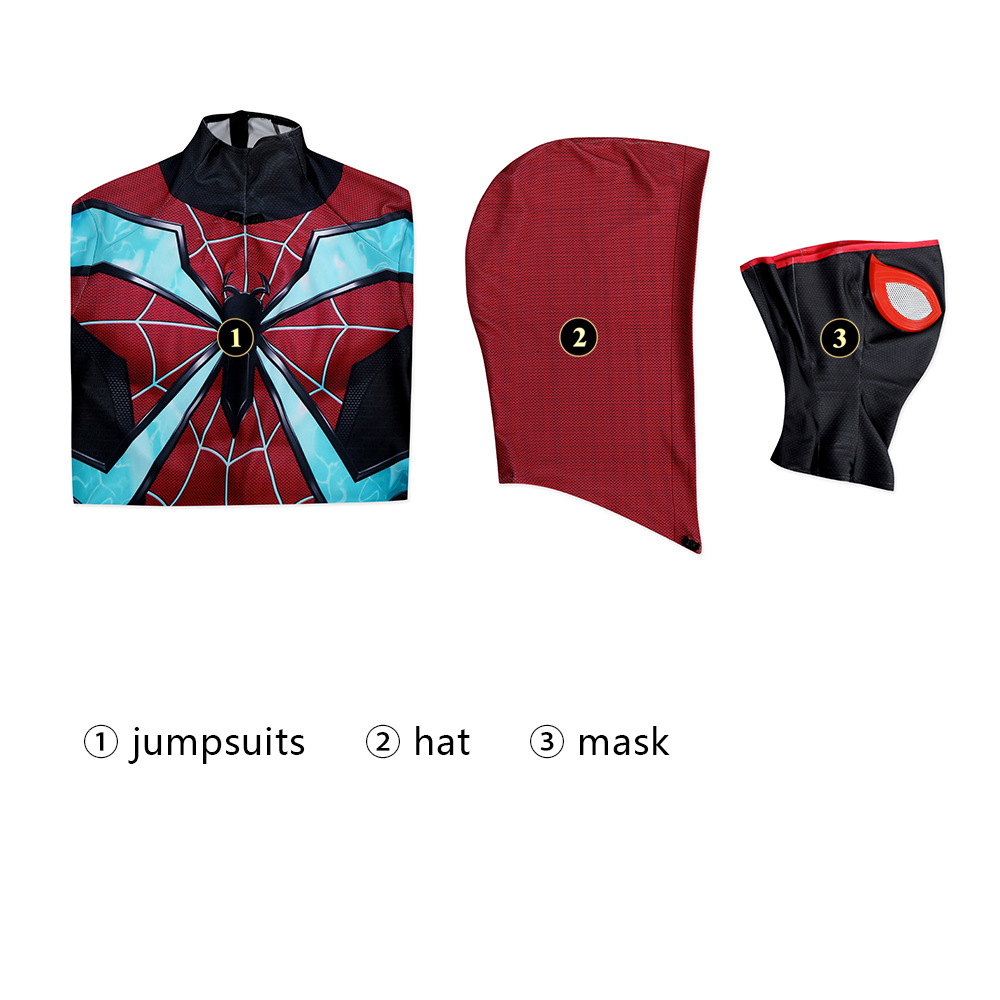 Marvel's Spider-Man 2 - Evolve Suit Cosplay Costume Jumpsuit