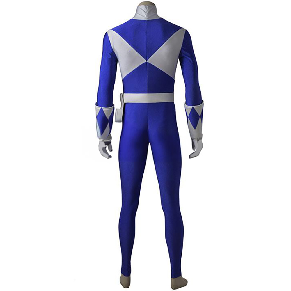 Mighty Morphin Power Rangers Blue Ranger Cosplay Costume