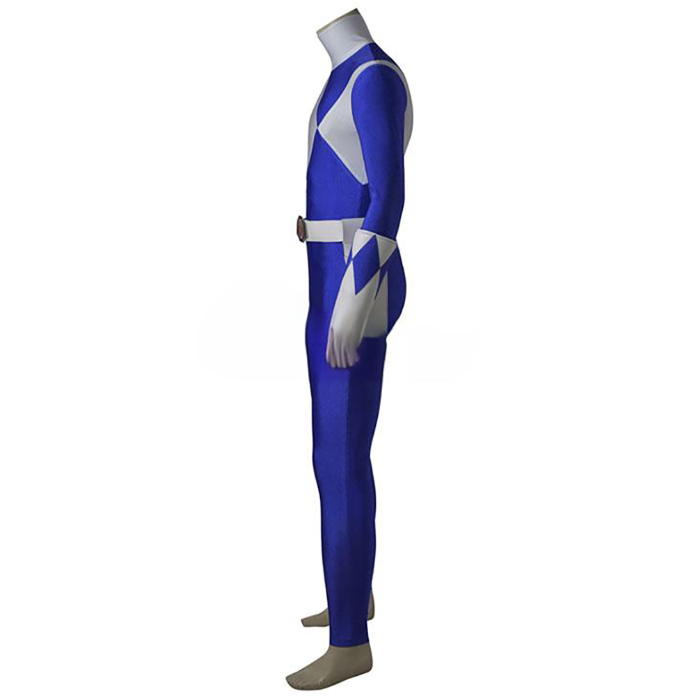 Mighty Morphin Power Rangers Blue Ranger Cosplay Costume