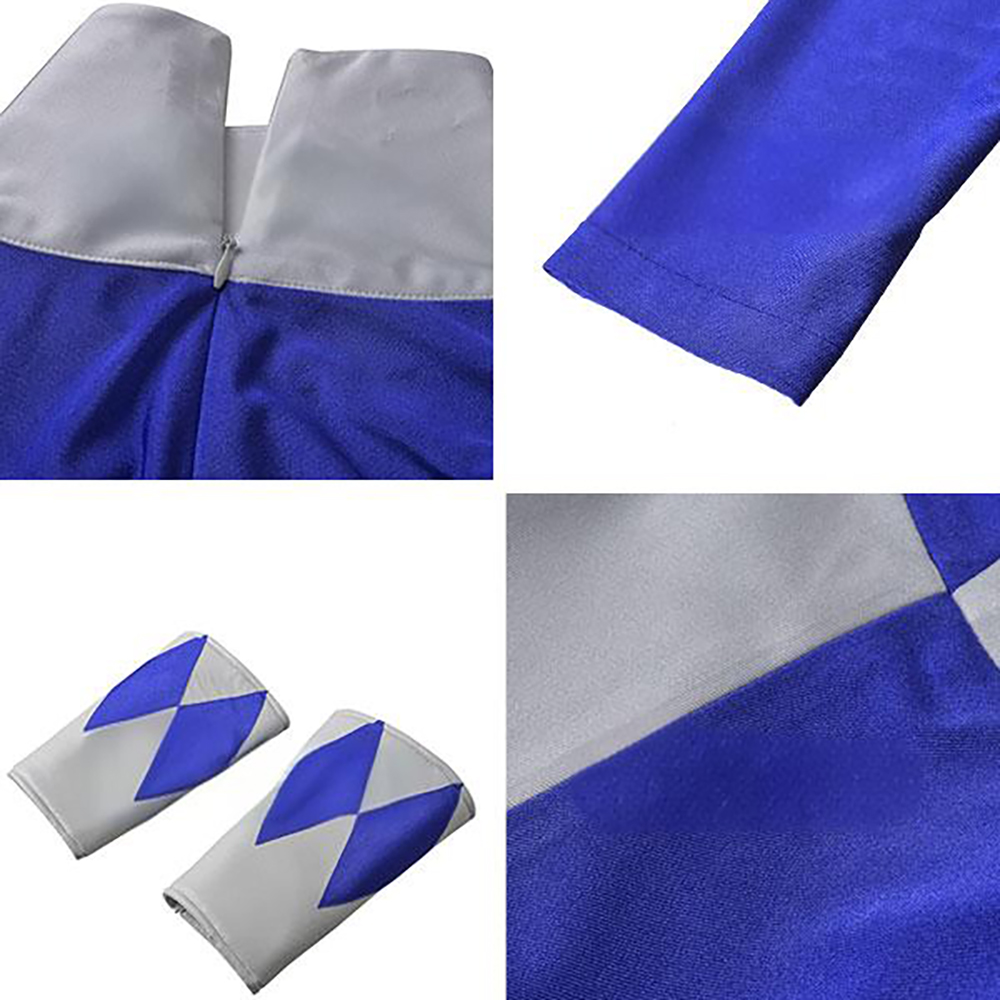 Mighty Morphin Power Rangers Blue Ranger Cosplay Costume