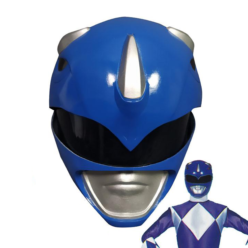 Mighty Morphin Power Rangers Blue Ranger Helmet 3D Printed Cosplay Accessory Prop
