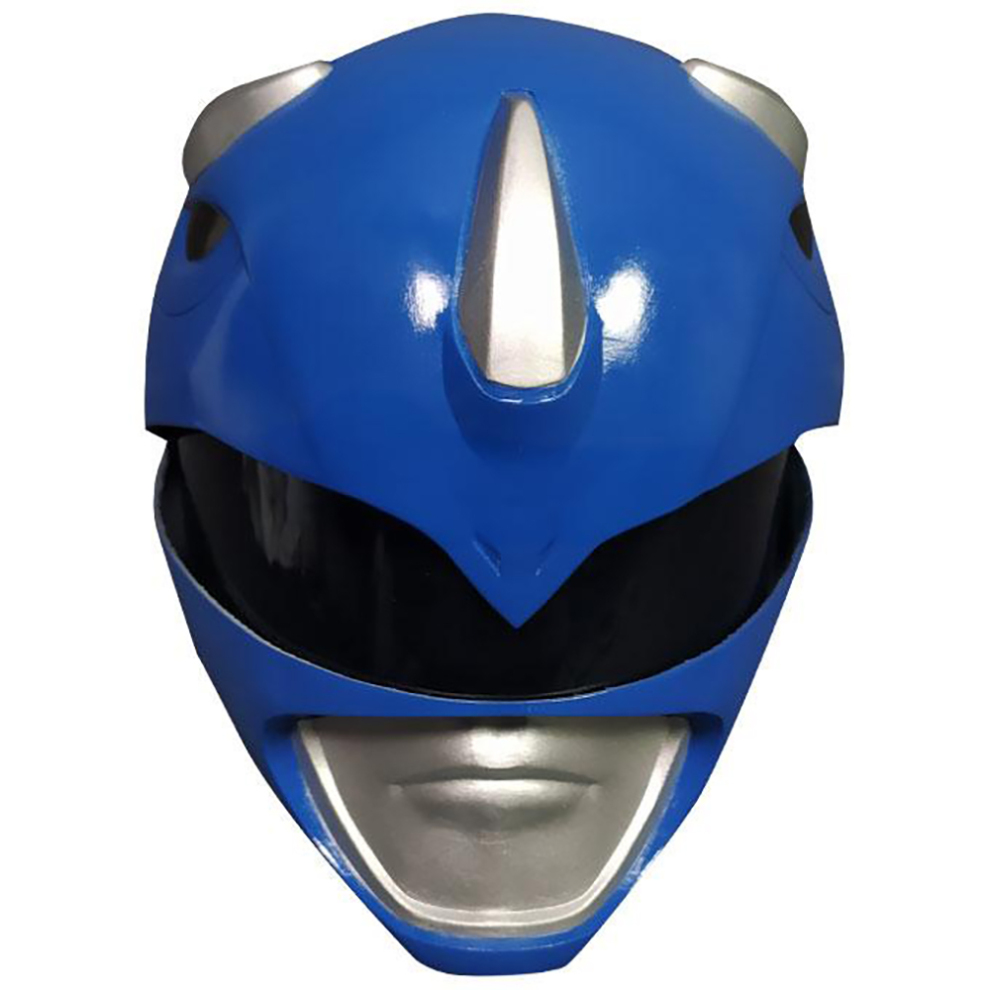 Mighty Morphin Power Rangers Blue Ranger Helmet 3D Printed Cosplay ...