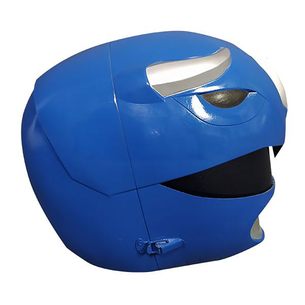 Mighty Morphin Power Rangers Blue Ranger Helmet 3D Printed Cosplay Accessory Prop