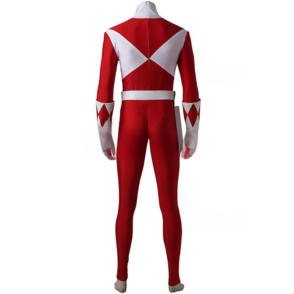 Mighty Morphin Power Rangers Red Ranger Cosplay Costume