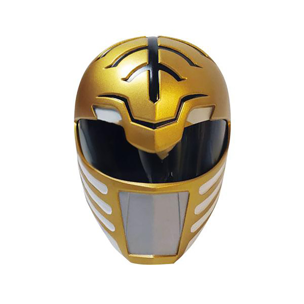 Mighty Morphin Power Rangers White Ranger Helmet 3D Printed Cosplay ...