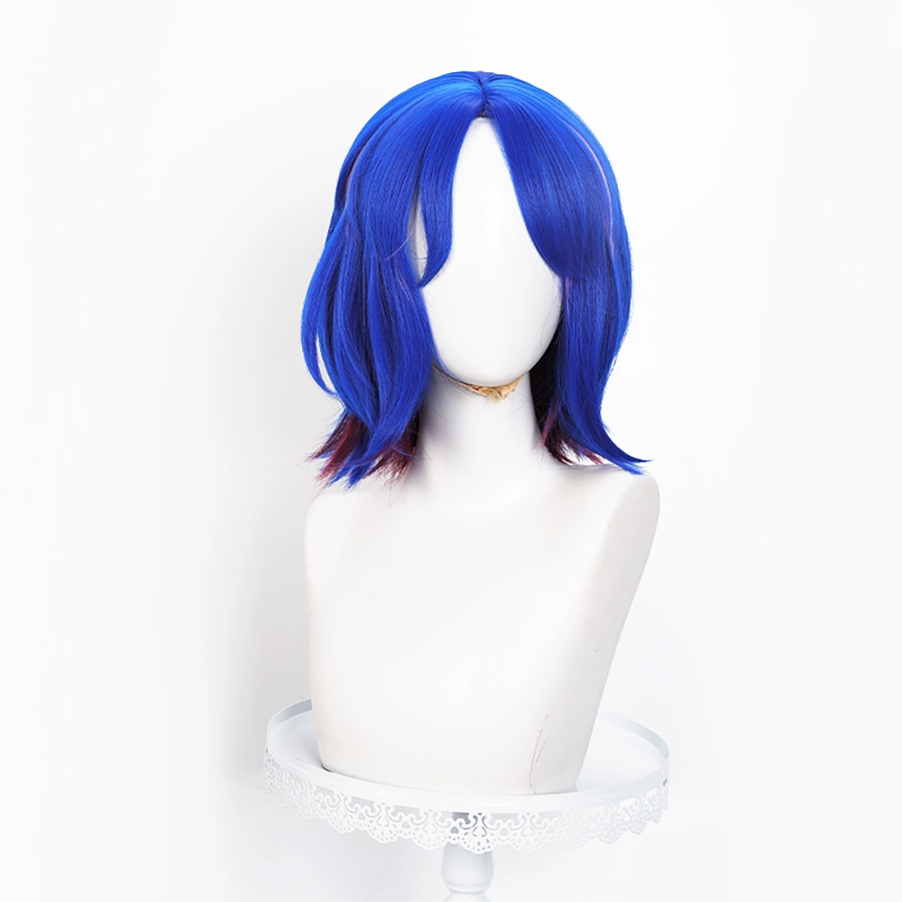 Mobile Suit Gundam GQuuuuuuX Shuji Ito Blue Cosplay Wig