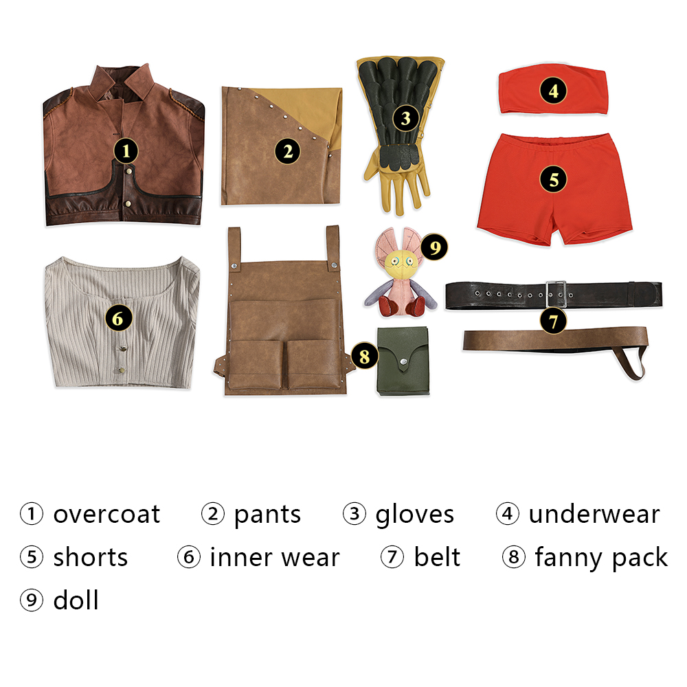 Monster Hunter Wilds Gemma Cosplay Costume