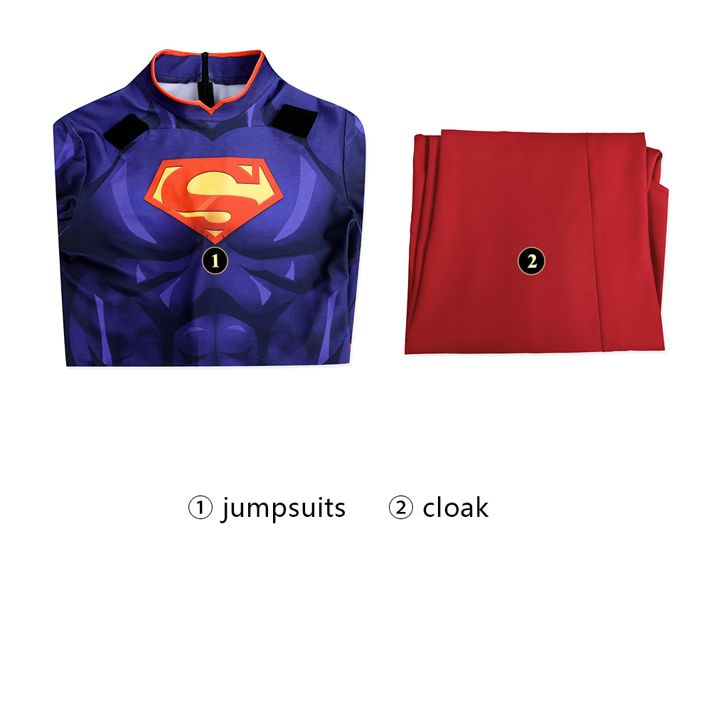 New 52 52superman Clark Kent Cosplay Costume