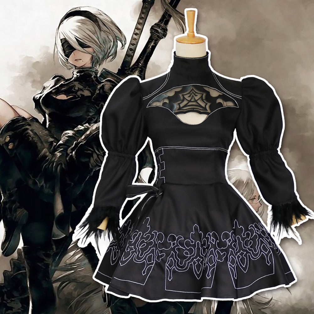 NieR: Automata 2B Cosplay Costume-Cosplay Instrumentality Project
