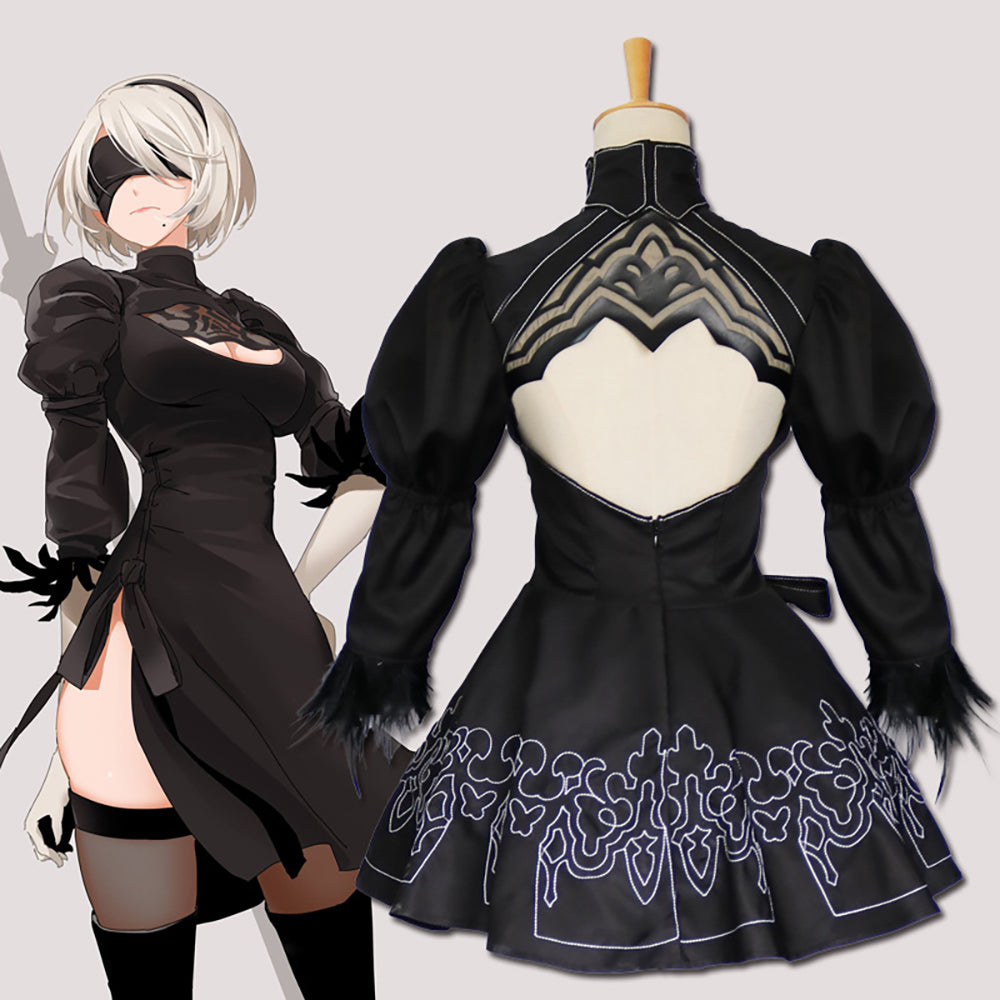NieR: Automata 2B Cosplay Costume-Cosplay Instrumentality Project