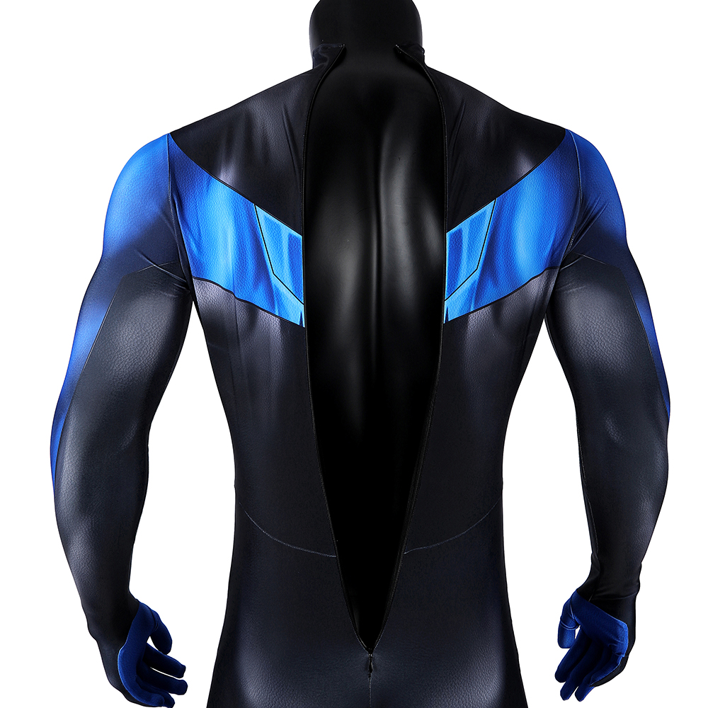 Nightwing Cosplay Costume Simplified Version