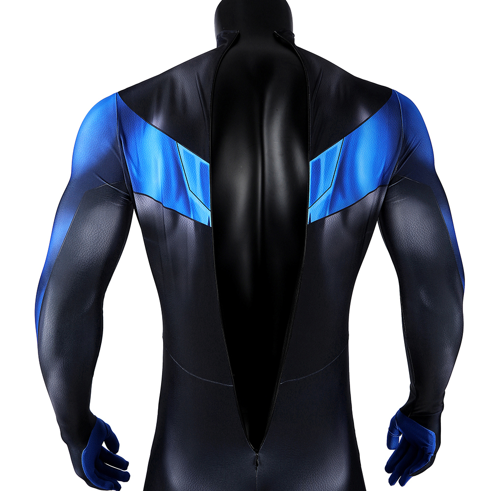 Nightwing Cosplay Costume Simplified Version