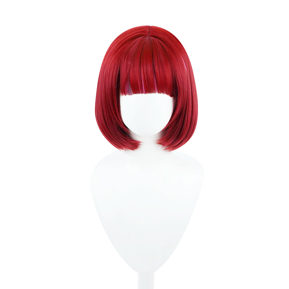 Oshi no Ko Arima Kana Red Cosplay Wig