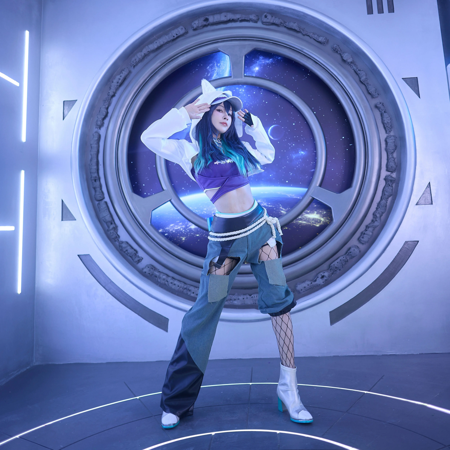 Overwatch 2 Ashe LE Sserafim Skin Cosplay Costume