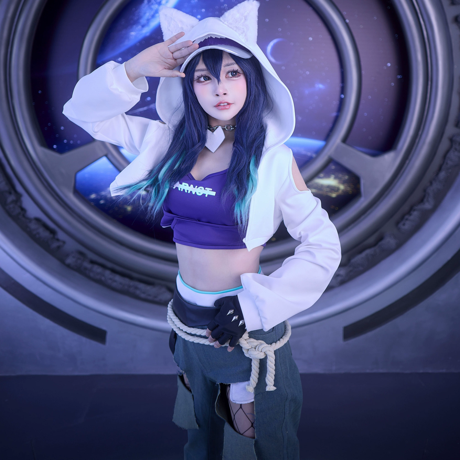 Overwatch 2 Ashe LE Sserafim Skin Cosplay Costume