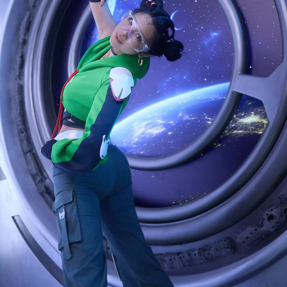 Overwatch 2 Illari LE Sserafim Skin Cosplay Costume