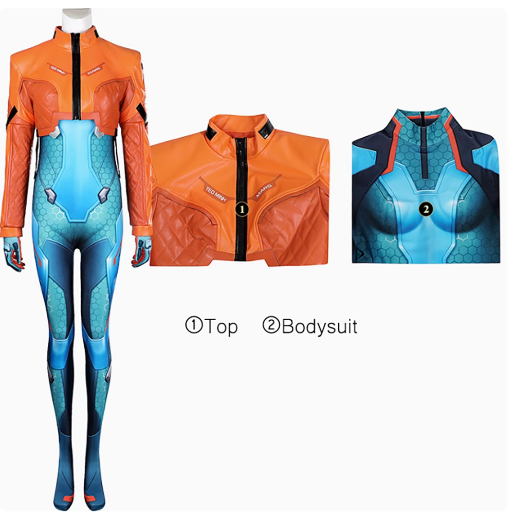 Overwatch 2 Juno Cosplay Costume